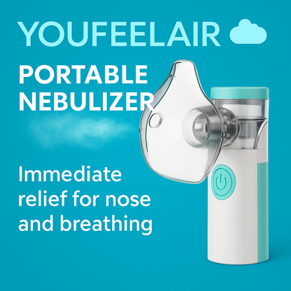 YOUFEELAIR™ brings relief in minutes, no cables, no noise, no stress.